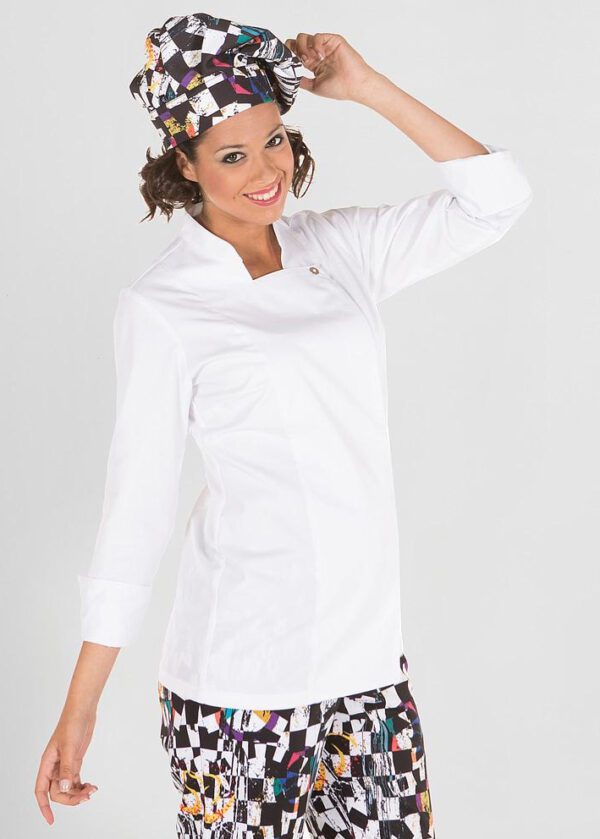 Chaqueta Cocina Lady LARA - Estilo y Funcionalidad para la Mujer Profesional.