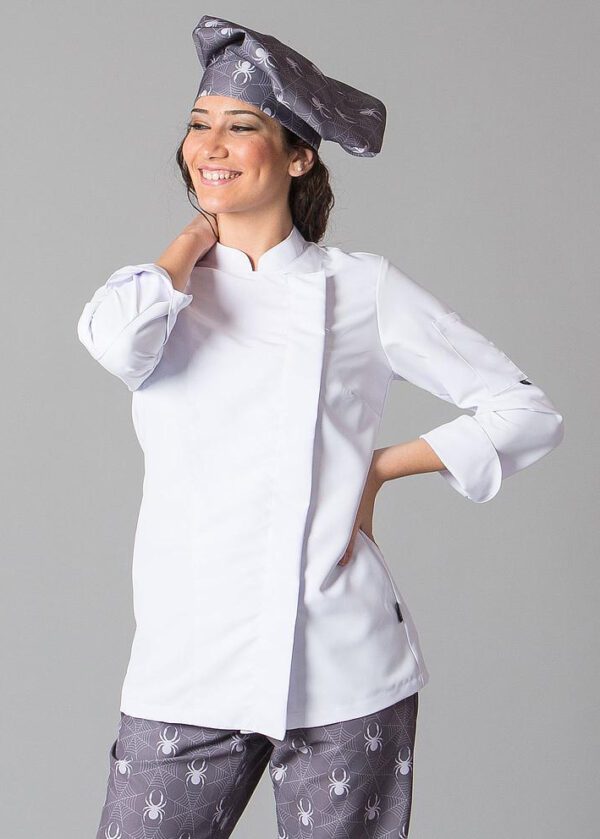 Chaqueta Unisex MIRANDA: Elegancia y Comodidad para Profesionales de la Hostelería.