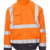 Descubre la chaqueta PADDOCK de PAYPER, una prenda de alta visibilidad diseñada para ofrecer comodidad y seguridad en entornos laborales exigentes.