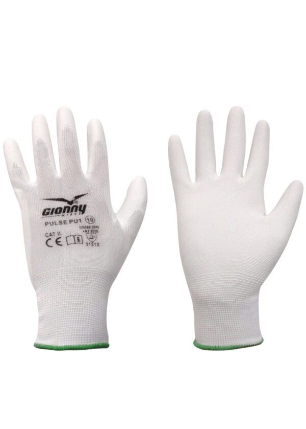 Guantes con revestimiento pulse pu1 payper: confort y precisión para tus manos en trabajos ligeros y delicados.