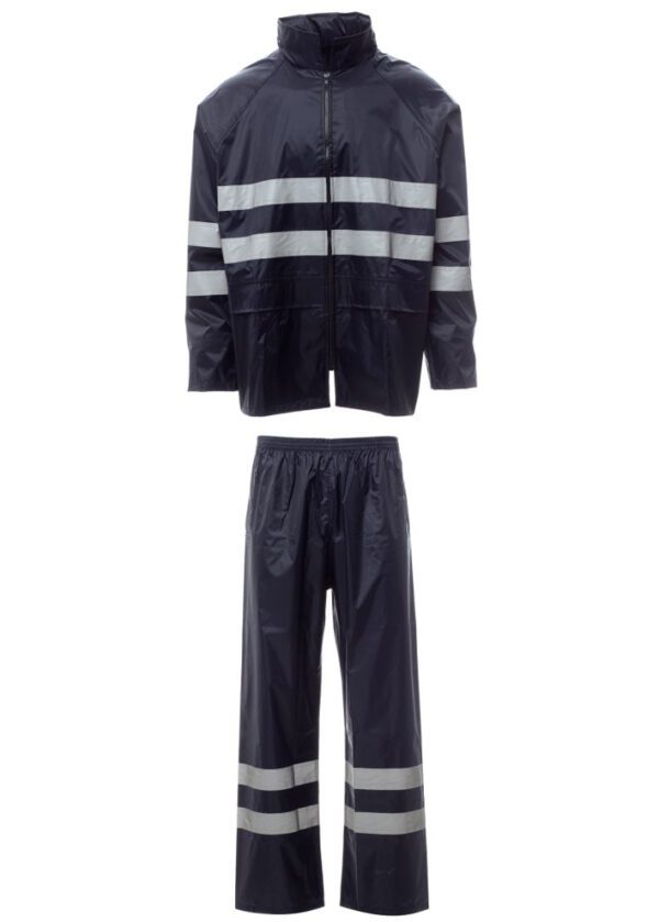 Traje de lluvia Payper Set Nylon Reflex: protección y seguridad en condiciones de lluvia.
