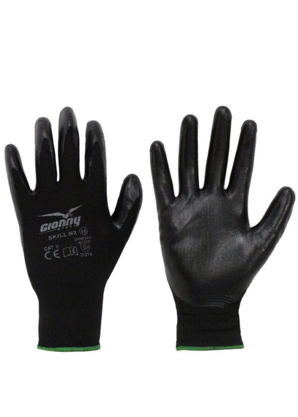Guantes con revestimiento skill n2 payper: protección, confort y agarre para tus manos en trabajos ligeros y delicados, incluso en condiciones húmedas y con líquidos, y resistentes a cortes.