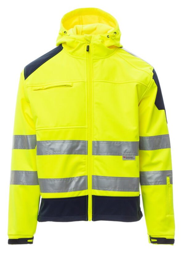 Chaqueta soft shell de alta visibilidad Payper Shine 2.0: seguridad y comodidad en cualquier condición meteorológica