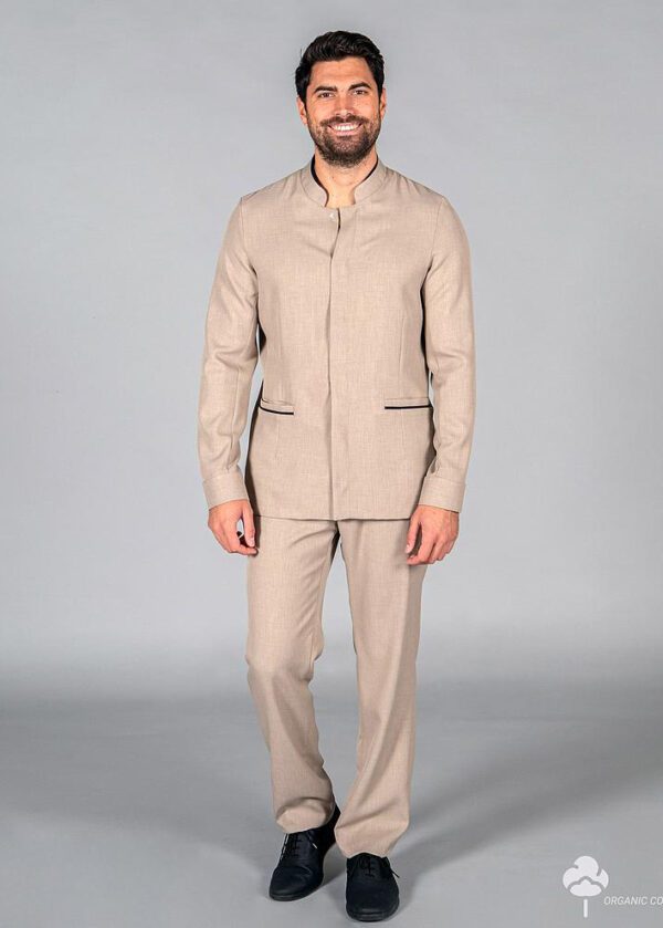 PANTALON HOMBRE TEJIDO RECICLADO ARENA 778900