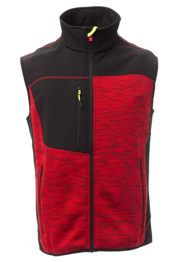 Inserciones en soft-shell negro para mayor resistencia y durabilidad.