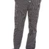 Pantalones de cocina de rayas elegantes y cómodos, ideales para entornos de hostelería.