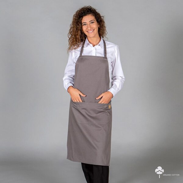 DELANTAL PETO TEJIDO ORGÁNICO 159800