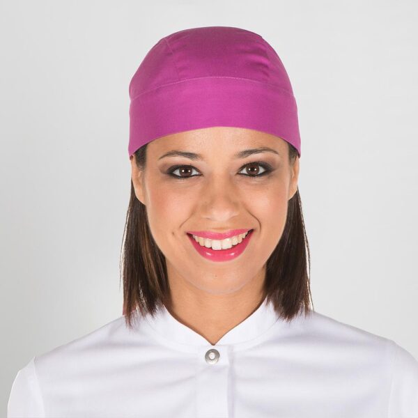 Gorro Pirata Liso en color malva.